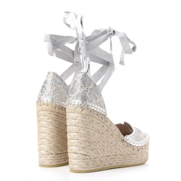Gucci Espadrille Platforms - Size 38